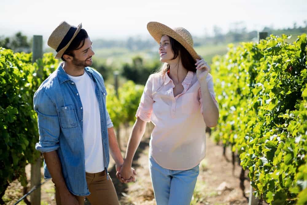 Valentine's Day romantic lunch or dinner at 4 Pines at the Farm in the Hunter Valley