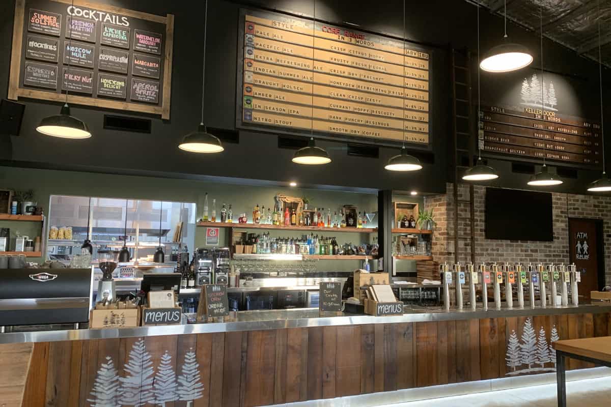 4 Pines at the Farm Taproom at Hunter Valley Resort + Farm in Pokolbin