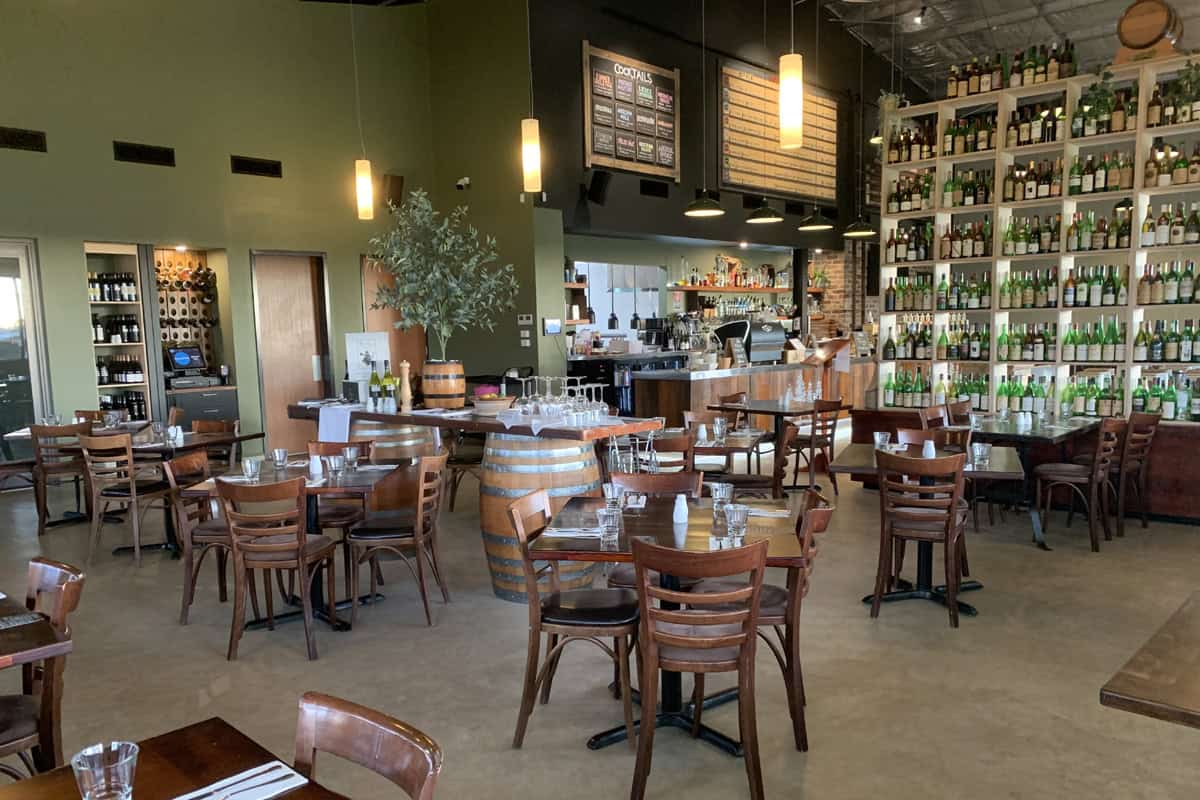 Dinner at Barrel Bistro at Hunter Valley Resort + Farm in Pokolbin