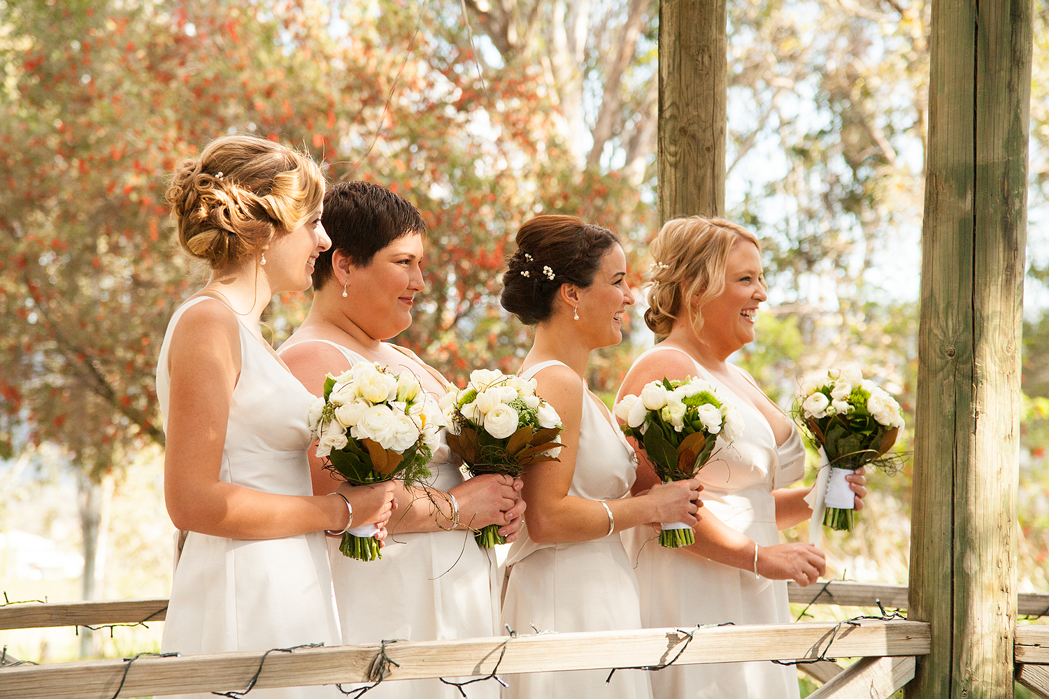 Hunter Valley wedding party at Hunter Farm