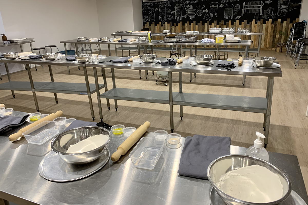 Pizza making class at Hunter Valley Resort and Farm in Pokolbin
