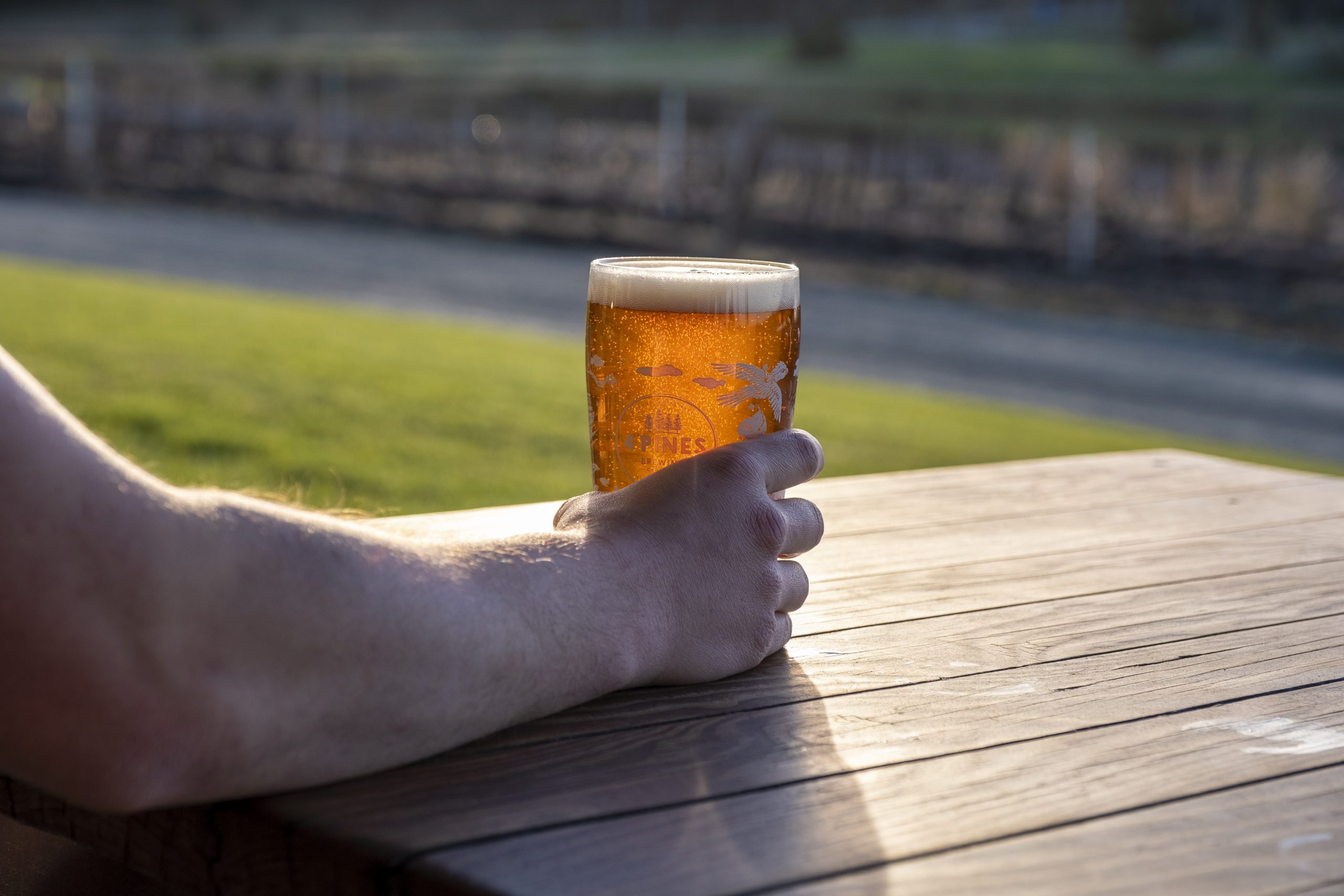 4 Pines craft beer at the Farm in the Hunter Valley