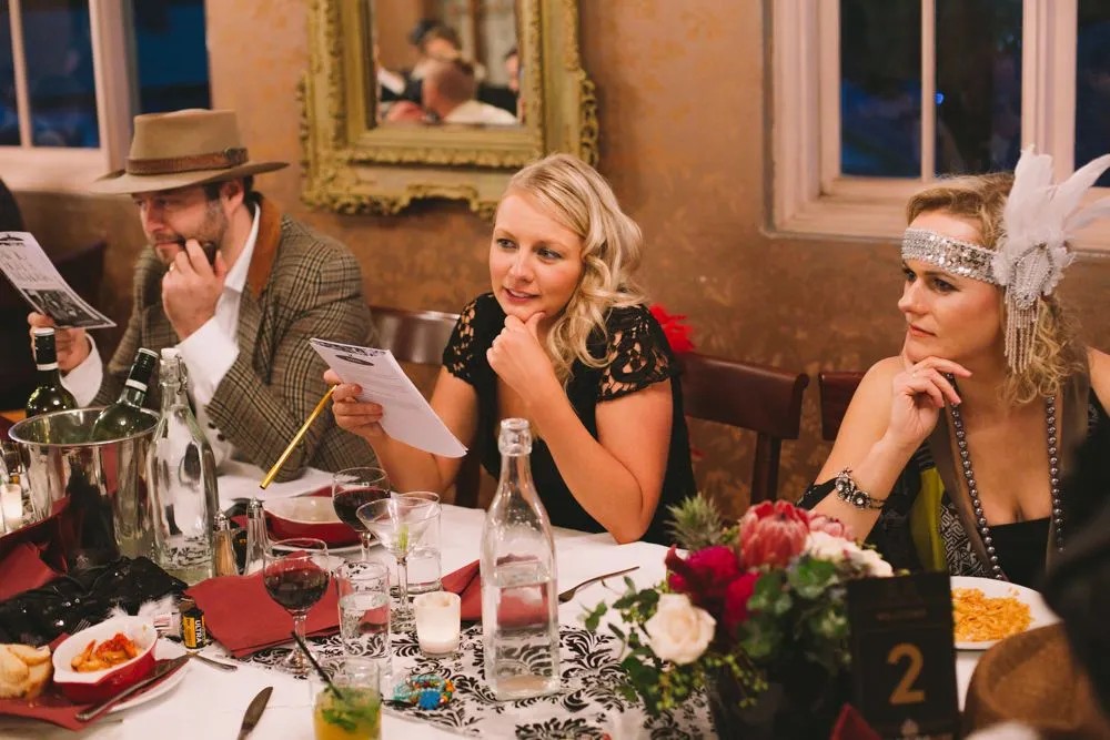 The Maiming of the Shrew Christmas Murder Mystery Dinner at 4 Pines at the Farm in Pokolbin